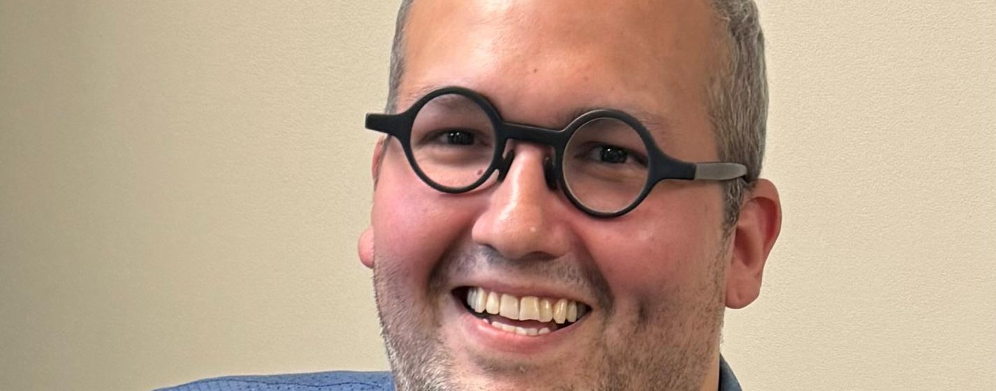 A man smiling