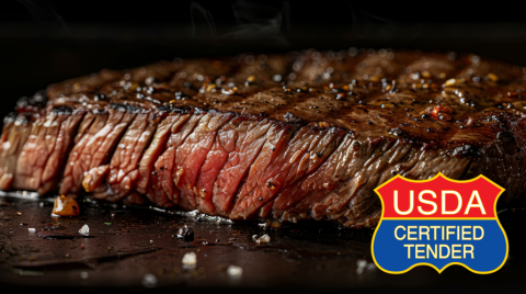 USDA Certified Tender meat