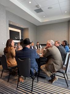 Secretary Rollins hosted a roundtable discussion with farmers spanning multiple states and sectors to discuss policy priorities for USDA
