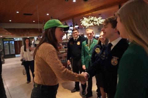 Secretary Rollins Engages Kentucky Farmers on First Official Trip